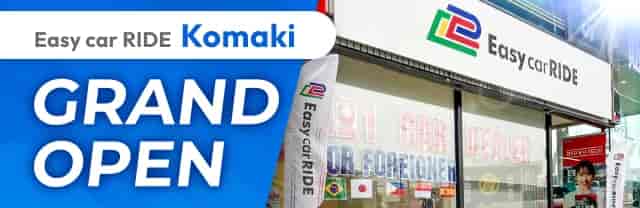 Easy car RIDE Komaki Store – Grand Opening Soon