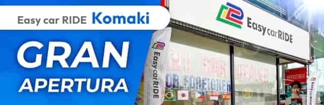 Tienda Easy car RIDE Komaki – Gran inauguración próximamente