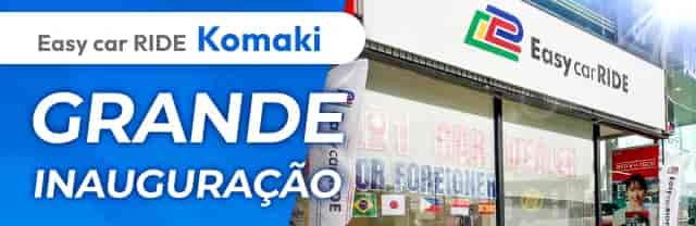 Loja Easy car RIDE Komaki – Grande inauguração em breve