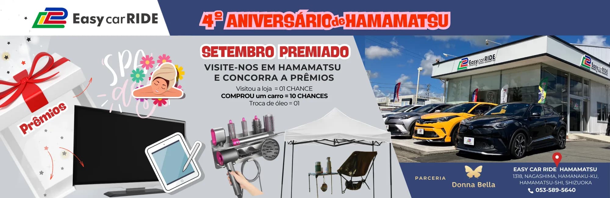 4º Aniversário da Filial de hamamatsu